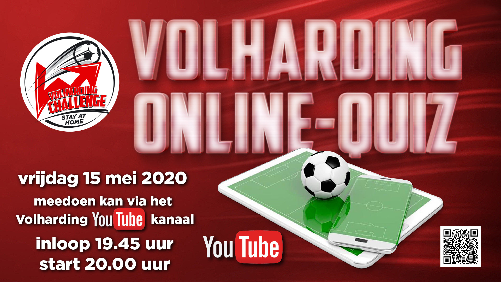 Volharding Online Quiz: 15 mei