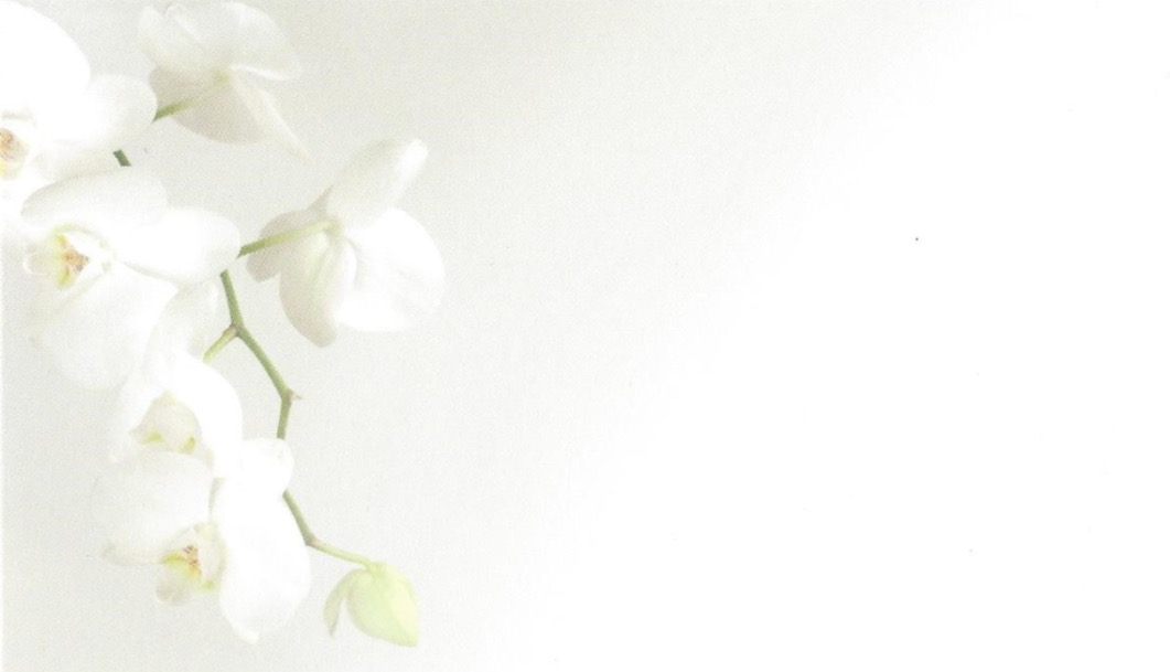 Dankbetuiging overlijden Mia